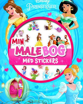 Disney Prinsesser: Malebog med klistermærker - Makimo - Smart Kids