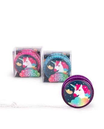 DREAMLAND Glitzer-Yoyo mit Licht, 3-fach sortiert - Makimo - Smart Kids