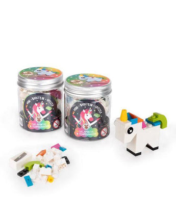 DREAMLAND Spitzer Mini-Baustein-Set Einhorn - Makimo - Smart Kids