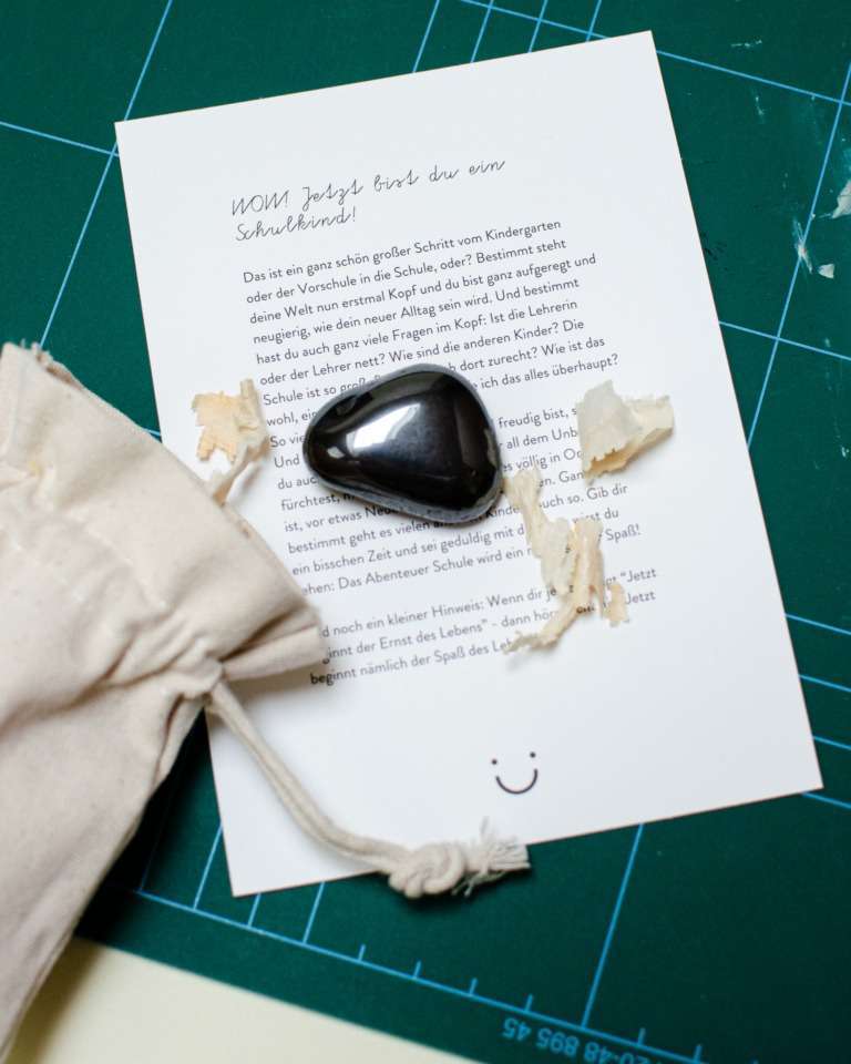 Familie Glücklichstein - Heilstein Einzeln - Hämatit Schuledition - Makimo - Smart Kids