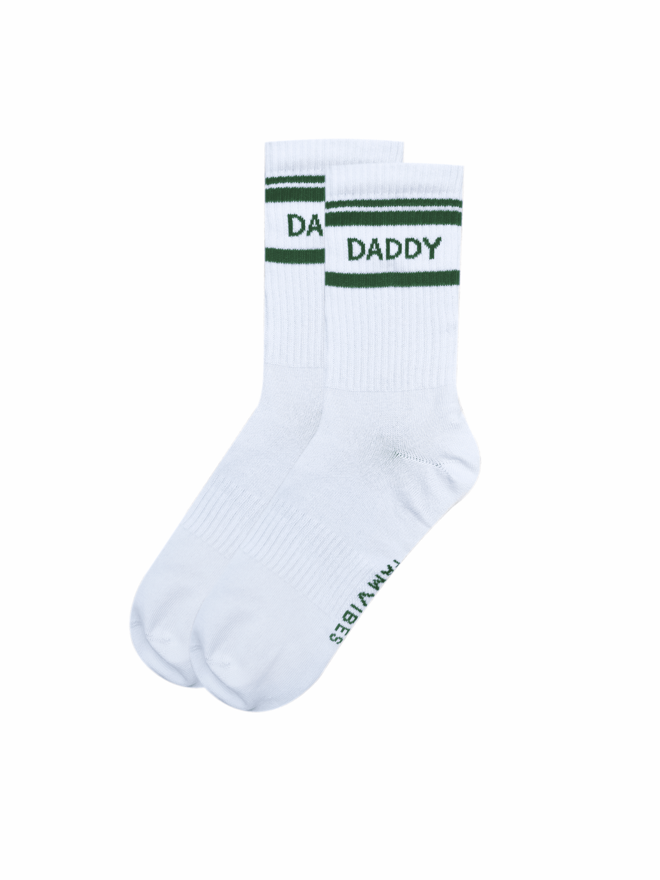 FAMVIBES - Socken Daddy Striped grün - Makimo - Smart Kids