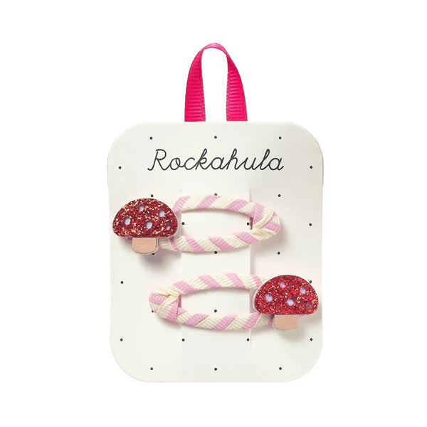 Rockahula Stripy Toadstool Clips – 2er-Set - Makimo - Smart Kids