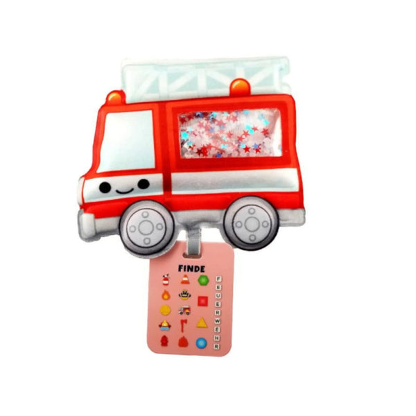 Bizyboo Feuerwehr Beschäftigungstäschchen - Sensorikspielzeug Feuerwehrauto - Makimo - Smart Kids