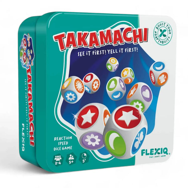 FLEXIQ - Takamachi – Das intuitive Kartenspiel für strategischen Spaß - Makimo - Smart Kids