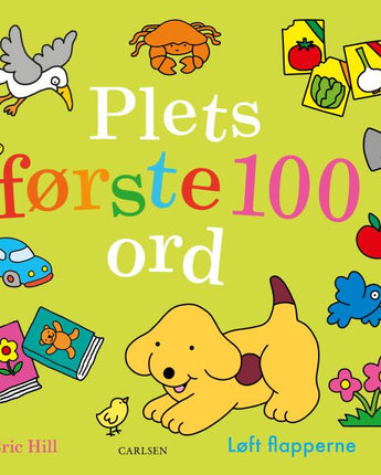 Plets første 100 ord" af Eric Hill - børnebog