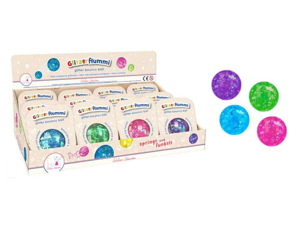 Glitzer-Flummi – Springender Fun-Ball mit schillerndem Holo-Effekt - Makimo - Smart Kids