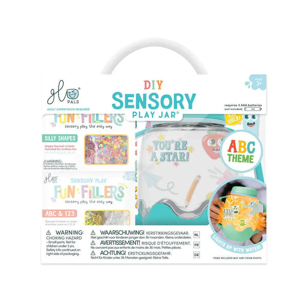 Glo Pals - Sensory Play Jar Geschenkset - ABC