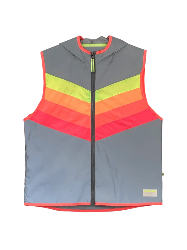 Gofluo Warnweste "Darkflow - Grey reflective" für Kinder - Makimo - Smart Kids