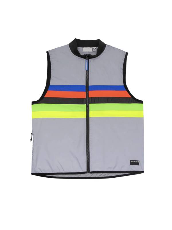 Gofluo Warnweste "Julian - Grey reflective" für Kinder - Makimo - Smart Kids
