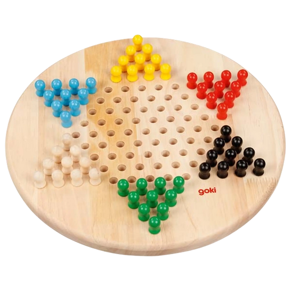 goki - Halmaspiel aus Holz – Ø 29 cm