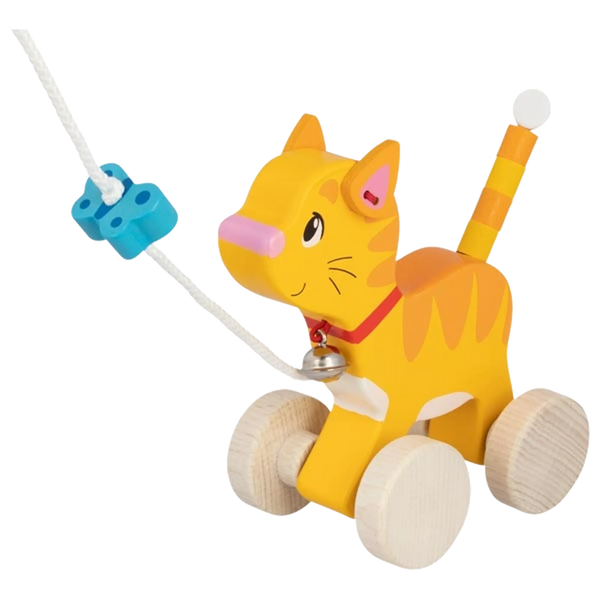 goki Ziehtier Katze – Nachziehtier aus Holz