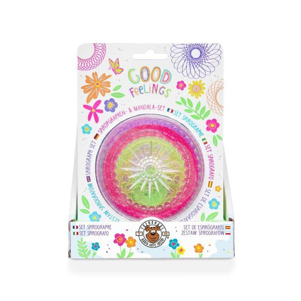 GOOD FEELINGS- 6-teiliges Spirographen & Mandala-Set - Makimo - Smart Kids