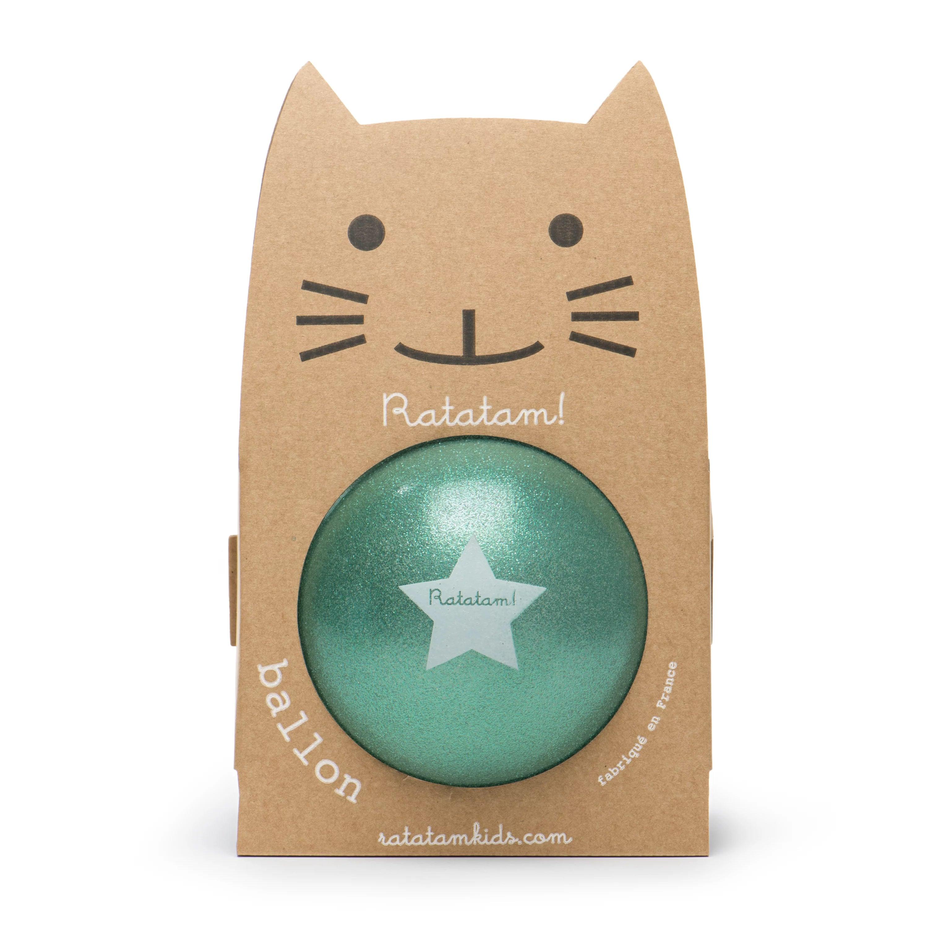Grüner Glitzerball – Handgefertigt - 15 cm - Makimo - Smart Kids