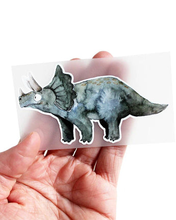 HALFBIRD Bügelbild Dinosaurier - Triceratops - Makimo - Smart Kids