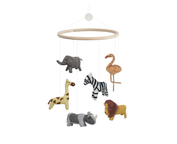 Handgefertigtes Safari-Tier Mobile - Makimo - Smart Kids