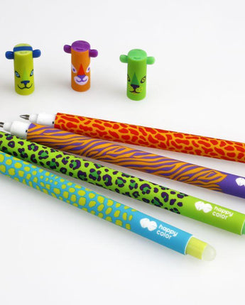 Happy Color - Animal Collection Uszaki Wild - Radierbarer Gelstift 1x - Makimo - Smart Kids