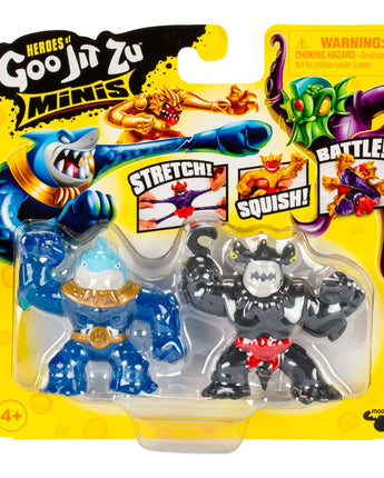 Heroes of Goo Jit Zu: Mini Versus Pack S11 - sortiert, elastische Minis-Sammelfiguren - Makimo - Smart Kids