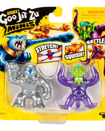 Heroes of Goo Jit Zu: Mini Versus Pack S11 - sortiert, elastische Minis-Sammelfiguren - Makimo - Smart Kids