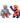 Heroes of Goo Jit Zu - Stretch Strikers - Knight Blazagon vs. Gladiator Corruptagon, elastische Actionfiguren - Makimo - Smart Kids