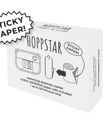 HOPPSTAR - Thermodruckrollen - selbstklebend Nachfüllpack - Makimo - Smart Kids