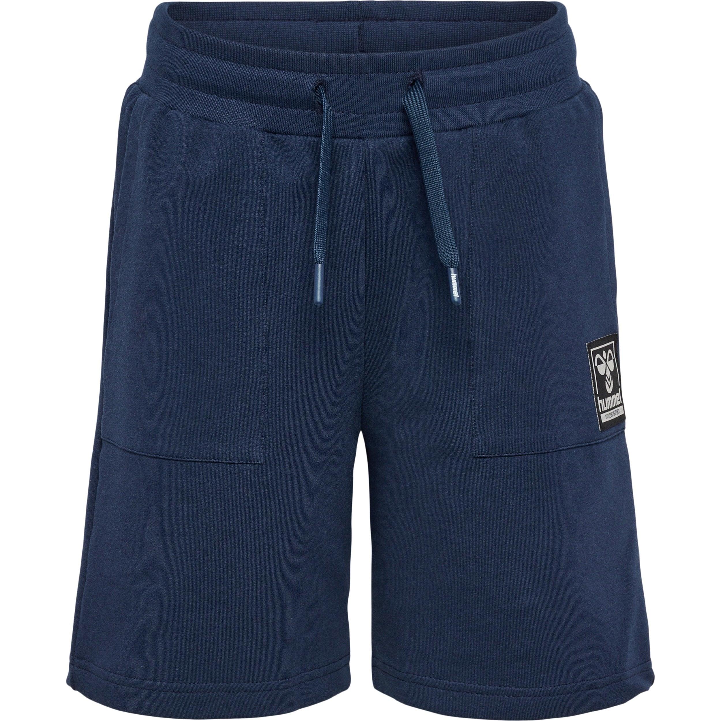 Hummel - hmlOWEN SHORTS - SWEAT-SHORTS Blau - Makimo - Smart Kids