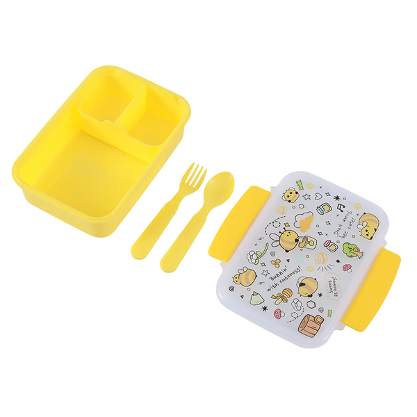 iTotal Lunchbox Kids BEE – Brotdose mit Besteck