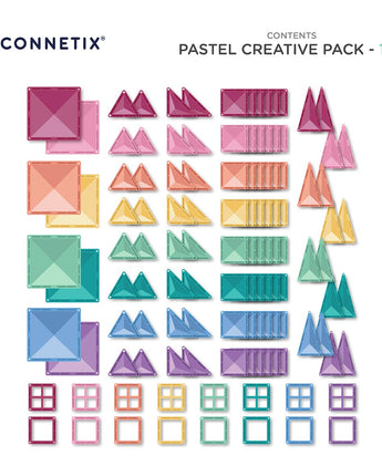 CONNETIX Pastell-Kreativpaket – 120-teiliges Set