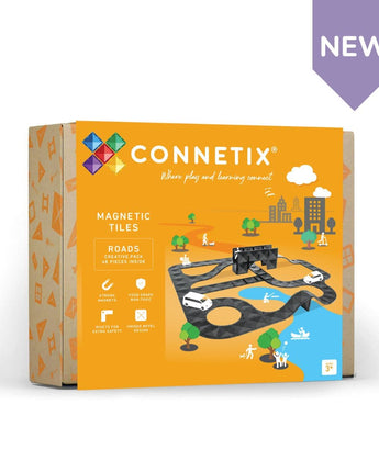 CONNETIX Kreatives Straßenpaket – 48-teiliges Set