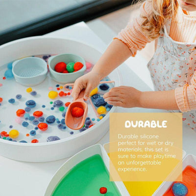 INSPIRE MY PLAY - Sensorikspielzeug Schaufel-Set Mini in Pastell - Makimo - Smart Kids