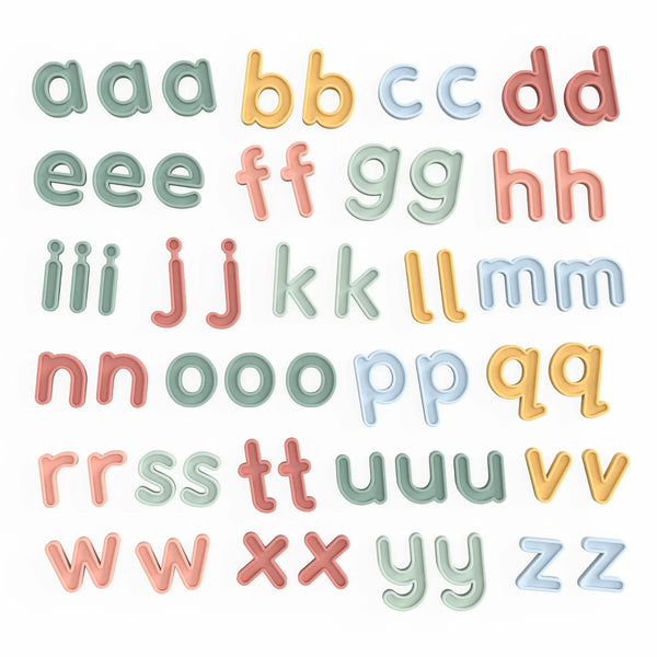 INSPIRE MY PLAY - Sensorikspielzeug Silikon-Buchstaben-Set (57-teilig) - Makimo - Smart Kids