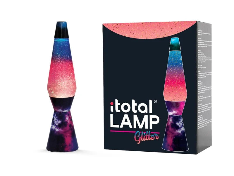 itotal - Spaceship Glitterlampe - Galaxy