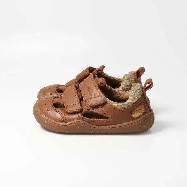 bLIFESTYLE Barfuß-Sandalen kammmolchSTYLE haselnuss - Makimo - Smart Kids