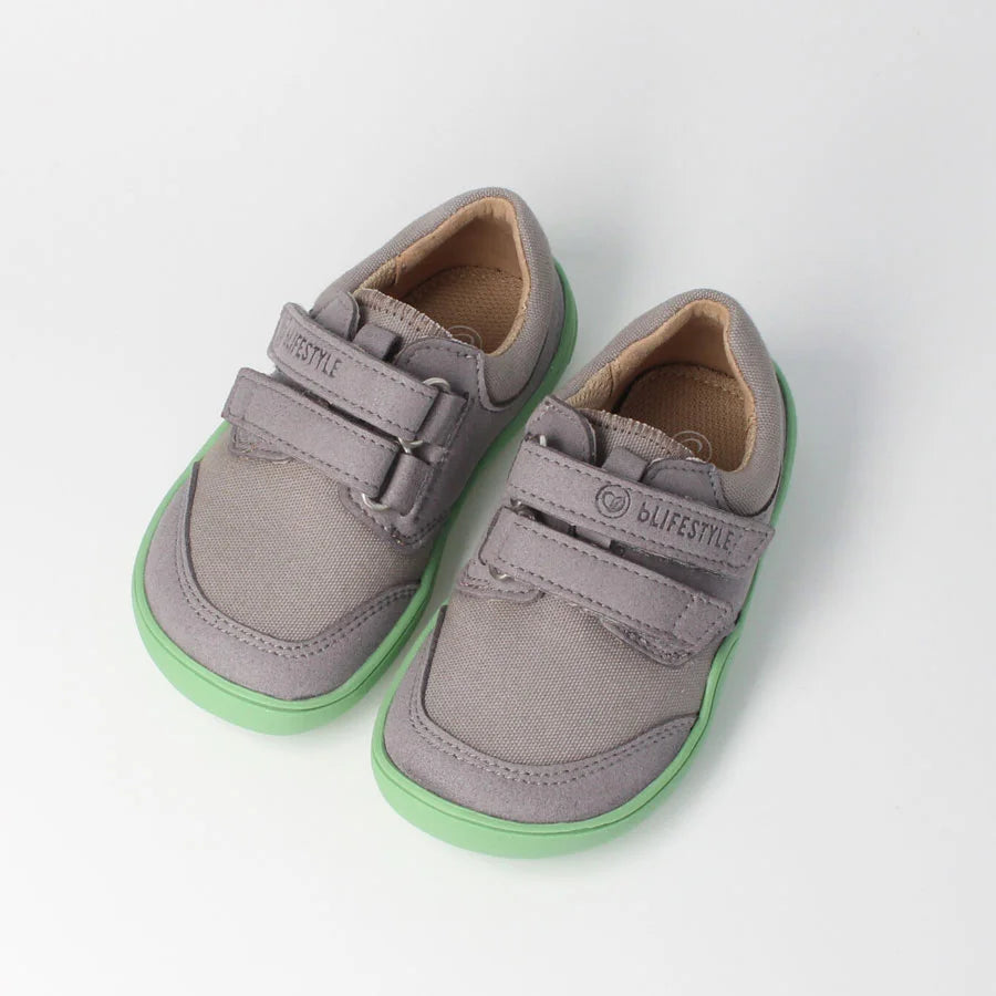 bLIFESTYLE Barfuß-Sneaker krokodilSTYLE keramik – veganer Kinderschuh mit Barfußgefühl