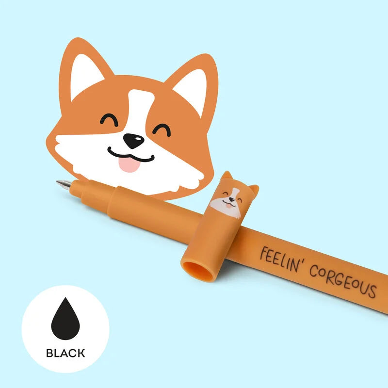 LEGAMI Löschbarer Gelstifte "Erasable Pen" - Corgi - Makimo - Smart Kids