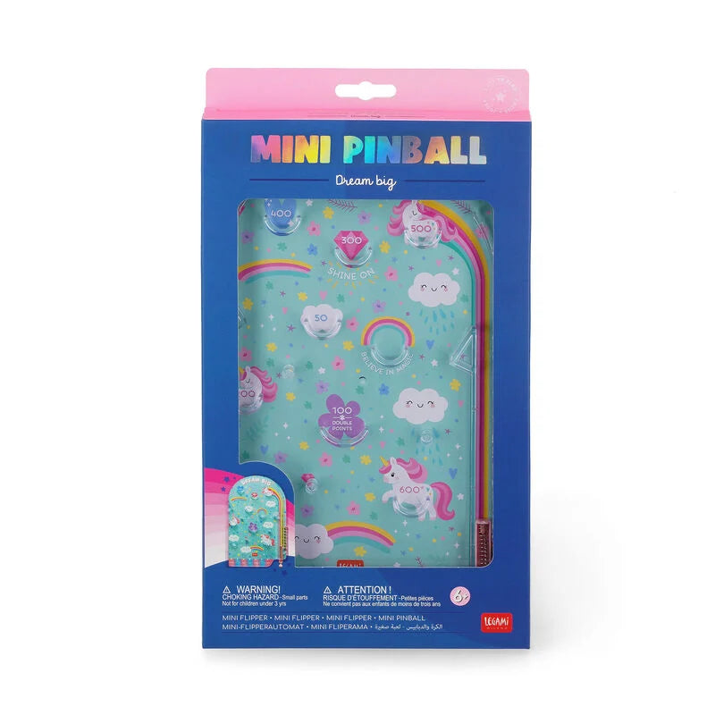 LEGAMI Tragbarer Flipper "Mini Pinball" - Einhorn - Makimo - Smart Kids