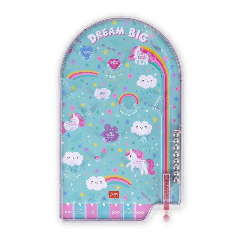 LEGAMI Tragbarer Flipper "Mini Pinball" - Einhorn - Makimo - Smart Kids