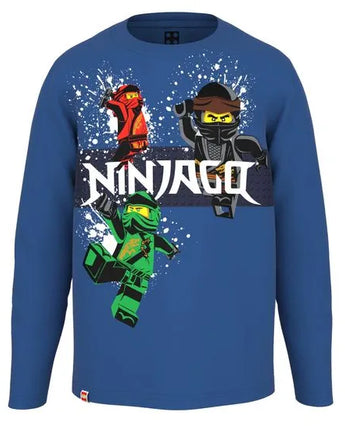 LEGO Ninjago - Langarmshirt M12010467 in Blau - Makimo - Smart Kids