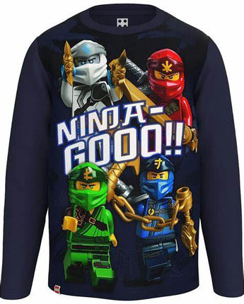 LEGO Ninjago - Langarmshirt M12010730 in Blau - Makimo - Smart Kids