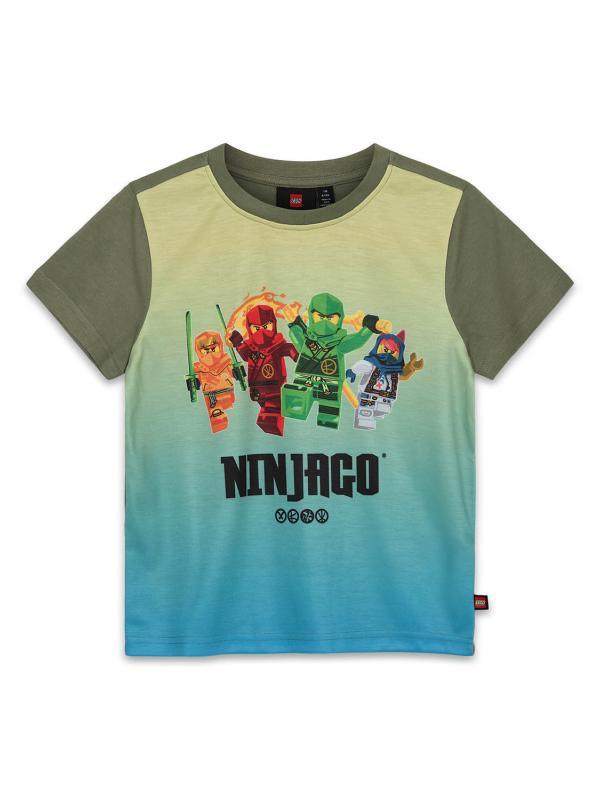Lego Ninjago LWTANO 310 T-Shirt Hellgrün - Makimo - Smart Kids