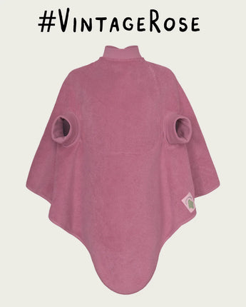 Little Casimir "Boo" Frottee Waterproof Lätzchen - Mitwachsend und Wasserdicht - Vintage Rose - Makimo - Smart Kids