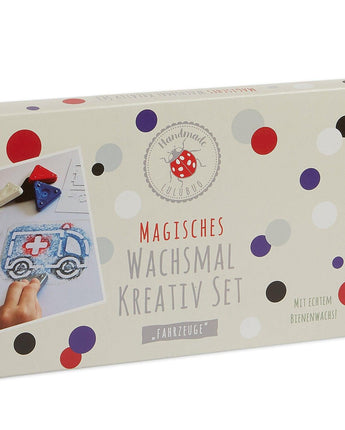 Lulubug Handmade - Magisches Wachsmal Kreativ Set "Fahrzeuge" - Makimo - Smart Kids