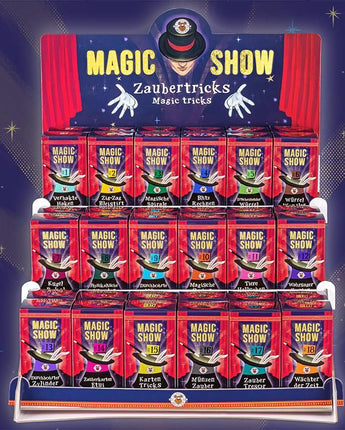 MAGIC SHOW Zaubertricks – 18 verschiedene Tricks - Makimo - Smart Kids