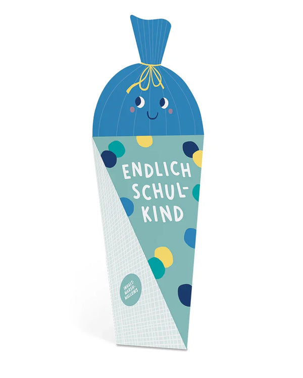 Grafikwerkstatt - Marshmallow - Endlich Schulkind - 100g Erdbeergeschmack - Makimo - Smart Kids