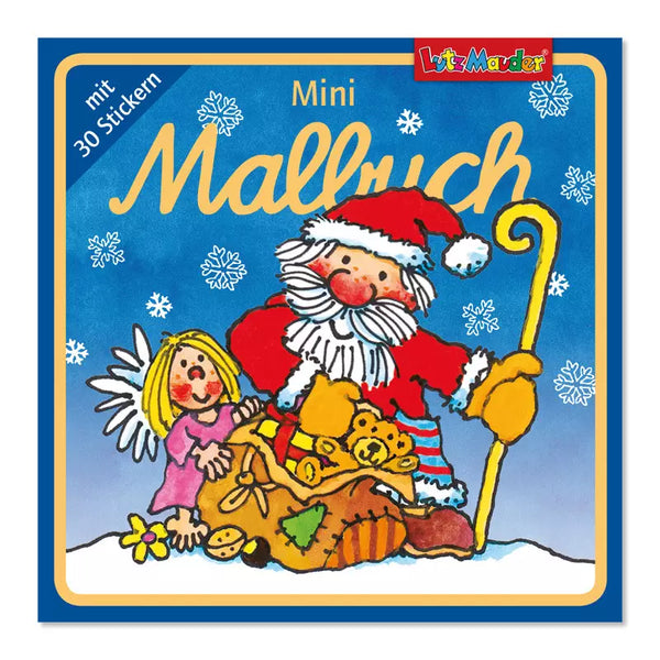 Mini-Malbuch Weihnachten – 11 Seiten Kinder-Malspaß mit Stickern - Makimo - Smart Kids