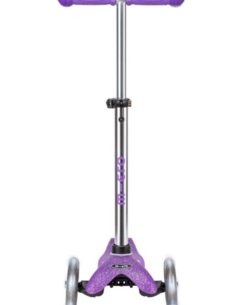 Mini Micro Deluxe Fairy Glitter LED Kinder-Scooter in Lila - Makimo - Smart Kids