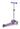 Mini Micro Deluxe Fairy Glitter LED Kinder-Scooter in Lila - Makimo - Smart Kids