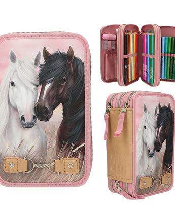 Miss Melody 3 Fach Federtasche DUSTY ROSE - Makimo - Smart Kids