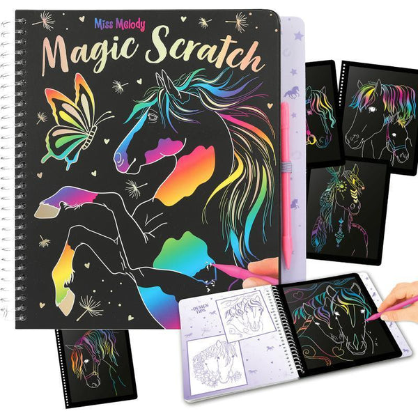 Miss Melody Magic Scratch Book - Makimo - Smart Kids