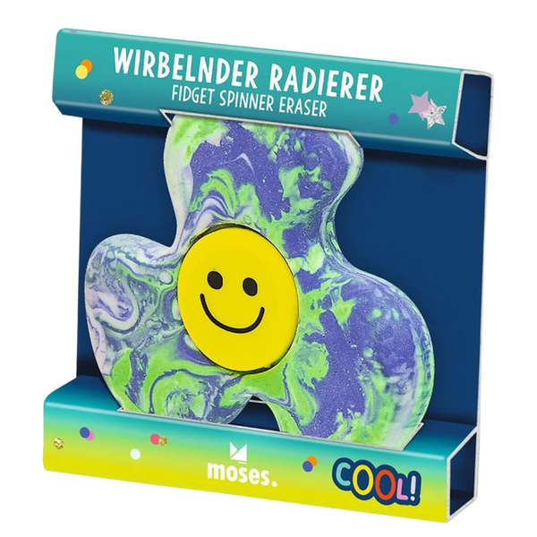 moses - Happy Day Wirbelnder Radierer – Fidget-Radierer
