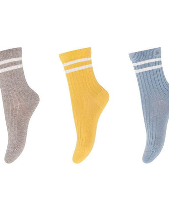 MP Denmark - Ben Socks 3-pack - Multi - Makimo - Smart Kids